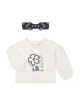 MAYORAL | Baby Langarmshirt mit Haareif | 